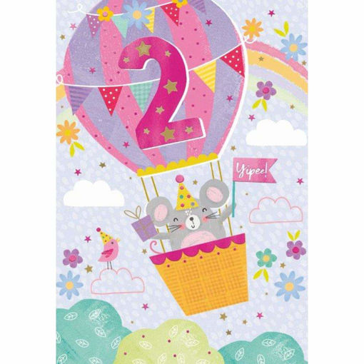 Picture of 2 YIPPEE BIRTHDAY CARD